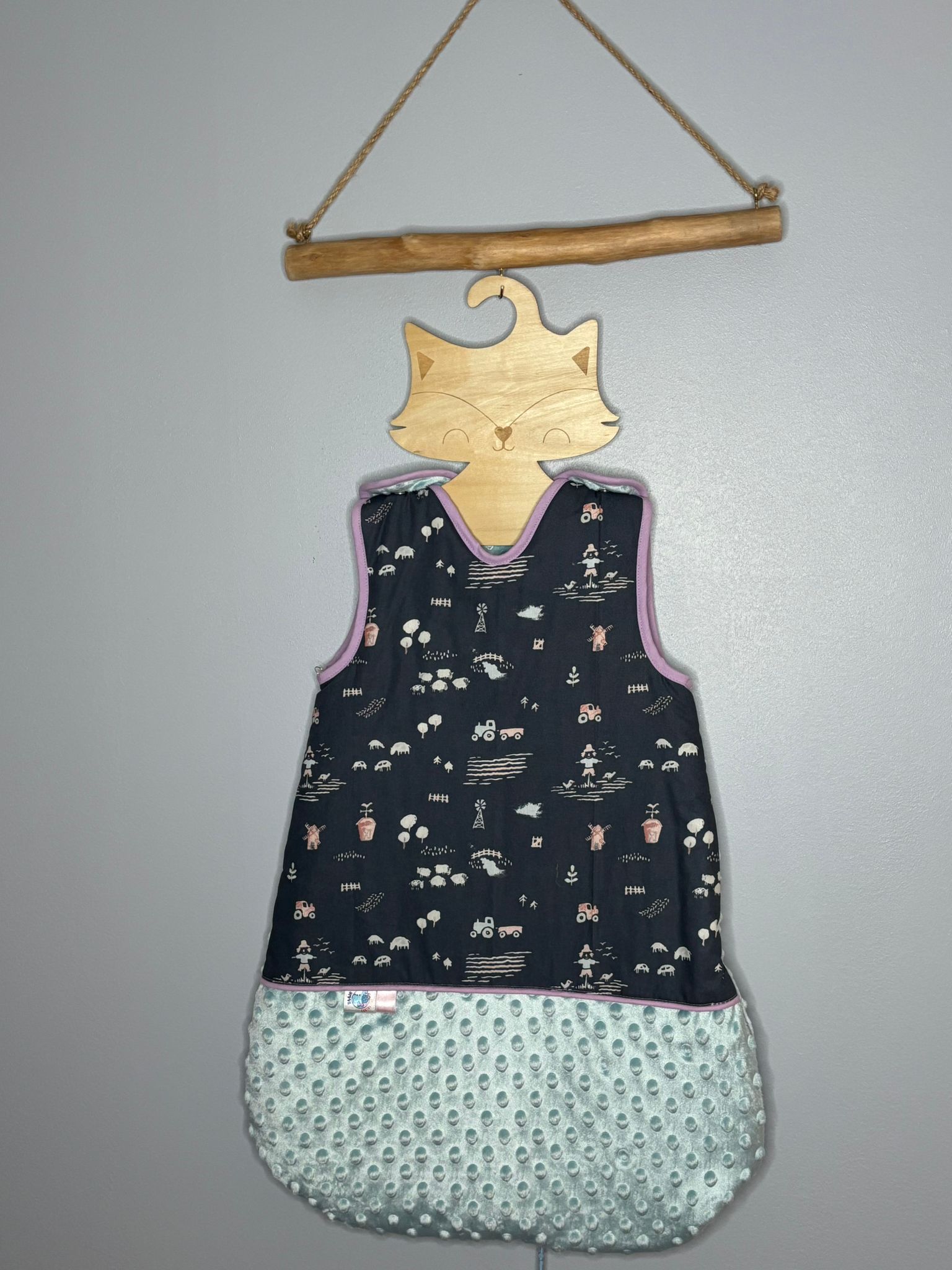 Gigoteuse OEKO-TEX® - Petite Ferme Nocturne