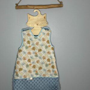 Gigoteuse OEKO-TEX® - Feuillage Océan