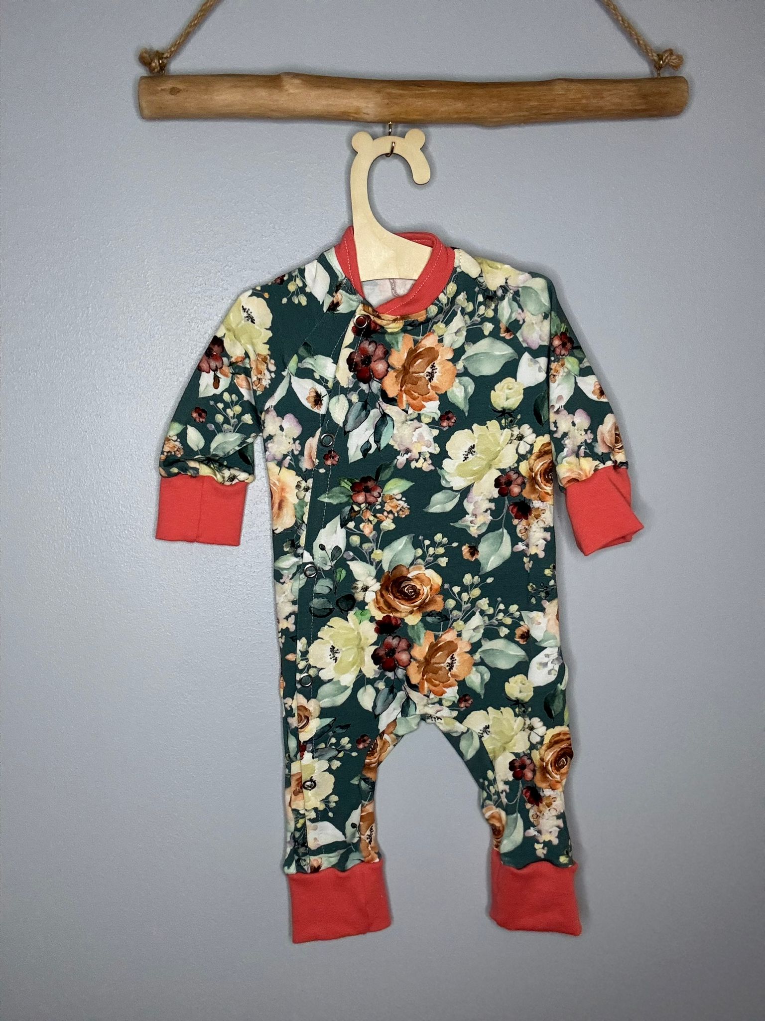 Pyjama OEKO-TEX® - Jardin floral automnal