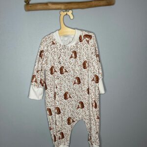 Pyjama OEKO-TEX® - Petits ours bruns dans les feuillages