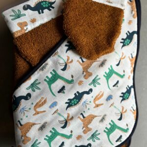 Sortie de bain OEKO-TEX® - Dino Aventure