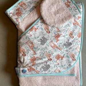 Sortie de bain OEKO-TEX® - Safari Pastel