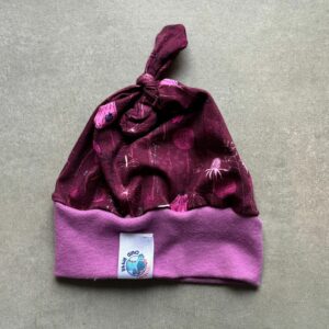 Bonnet OEKO-TEX® - Pissenlits prune