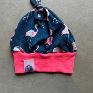 Bonnet OEKO-TEX® - Flamants roses