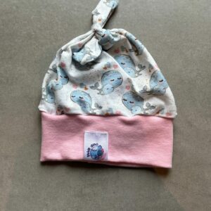 Bonnet OEKO-TEX® - Baleines pastel