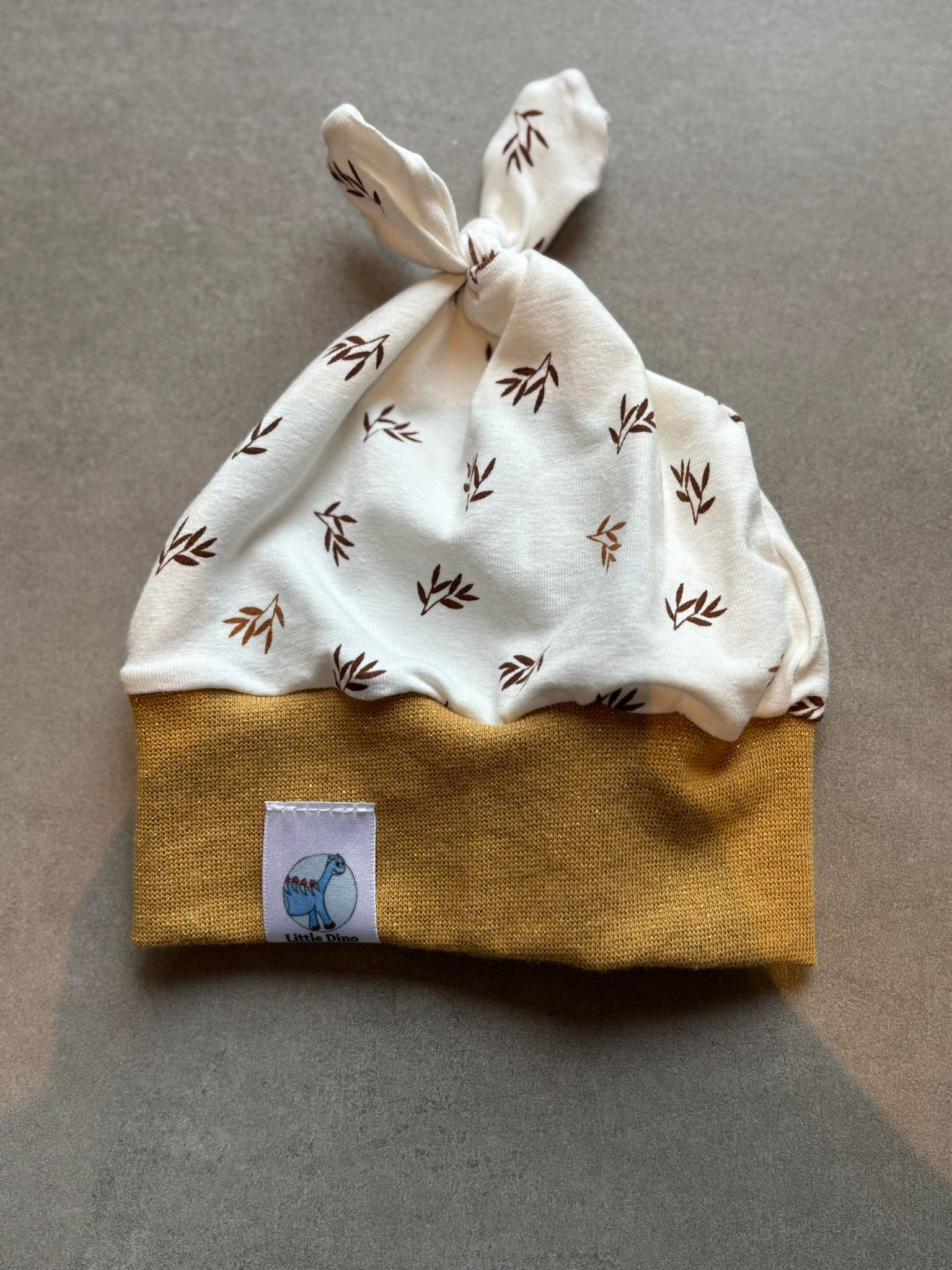 Bonnet OEKO-TEX® - Brindilles Dorées