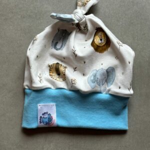 Bonnet OEKO-TEX® - Animaux Sauvages Pastel