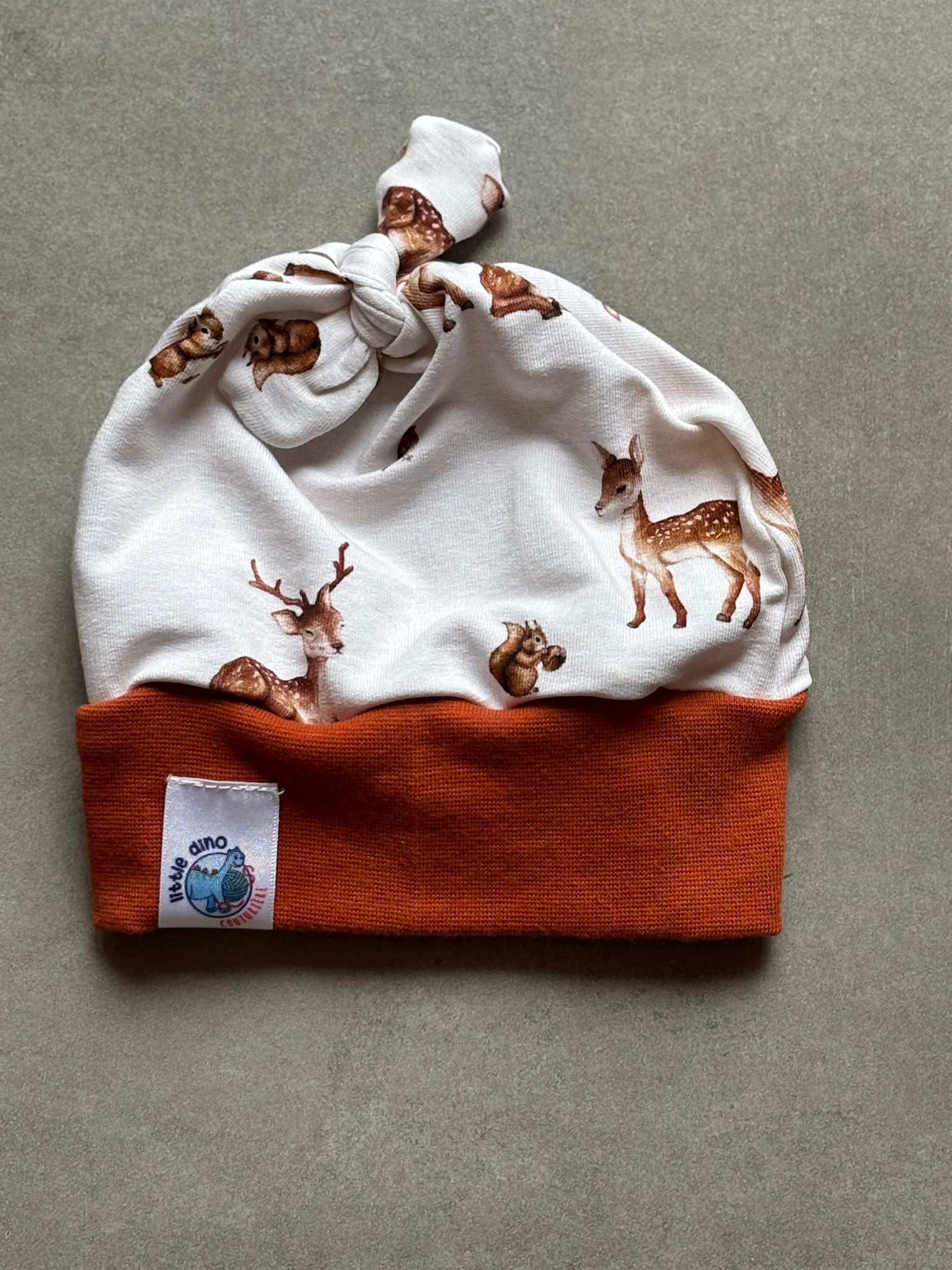 Bonnet OEKO-TEX® - Faons & Animaux de la Forêt