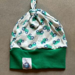 Bonnet OEKO-TEX® - Petits Tracteurs Verts
