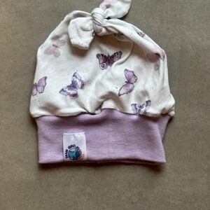 Bonnet OEKO-TEX® - Papillons Lavande