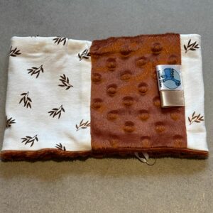 Snood OEKO-TEX® - Feuillage Cannelle