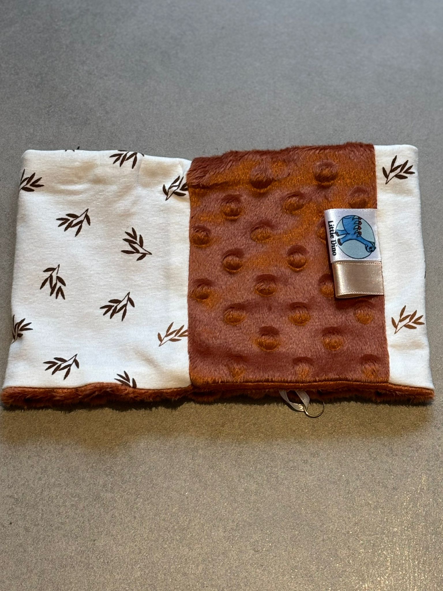 Snood OEKO-TEX® - Feuillage Cannelle