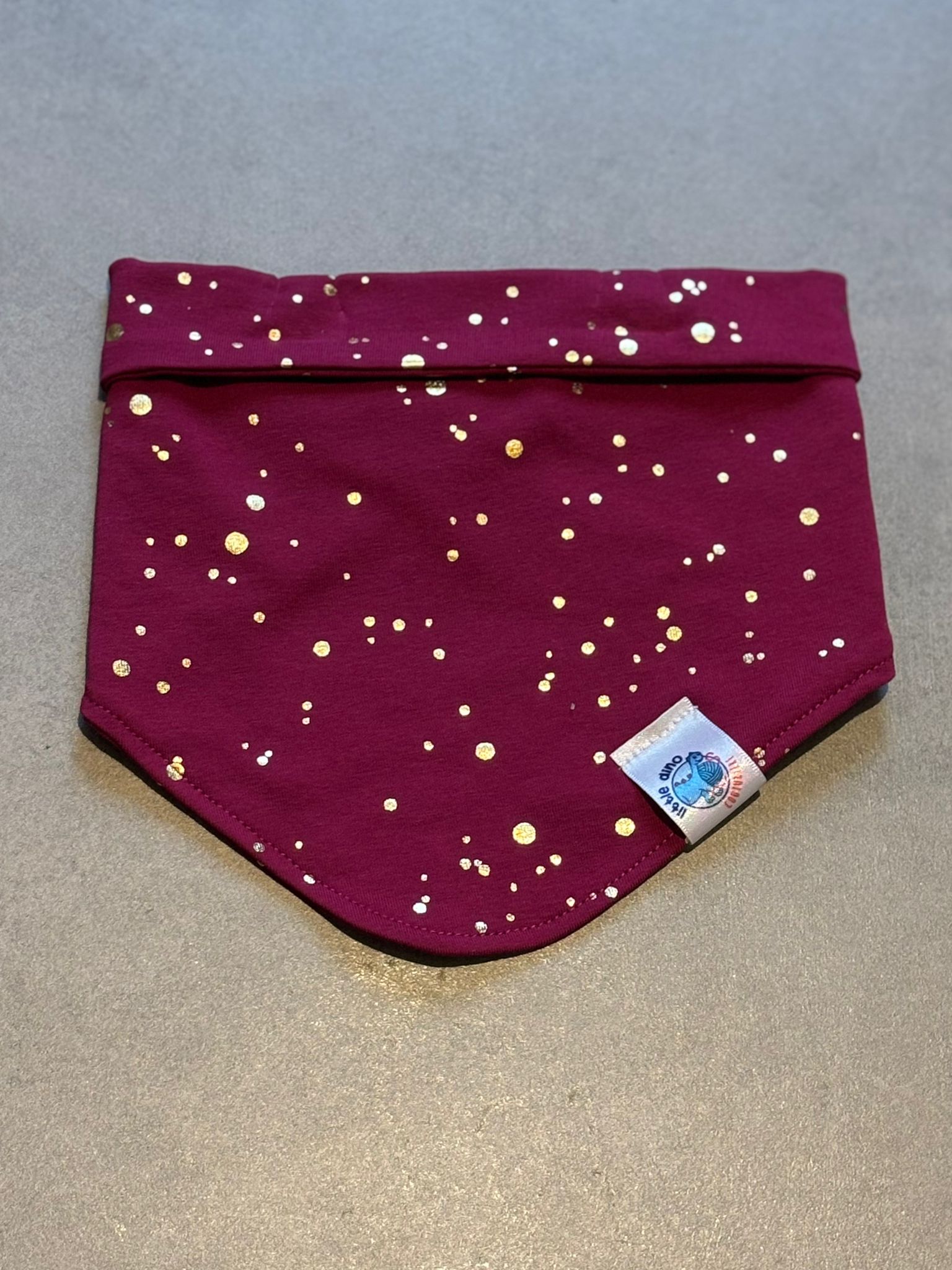 Bandana OEKO-TEX® - Éclats Bordeaux