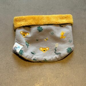Bandana éponge OEKO-TEX® - Koalas jaunes