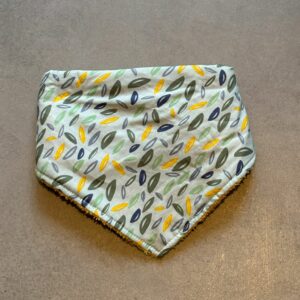 Bandana éponge OEKO-TEX® - Pluie de feuilles