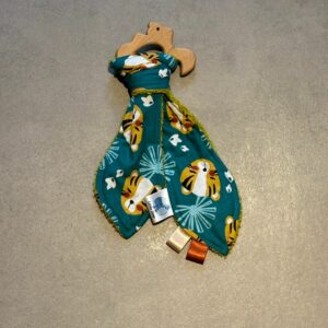 Anneau de dentition OEKO-TEX® - Tigres joyeux & vert jungle