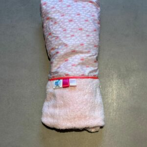 Housse Matelas à langer OEKO-TEX® - Petits Blocs Rose