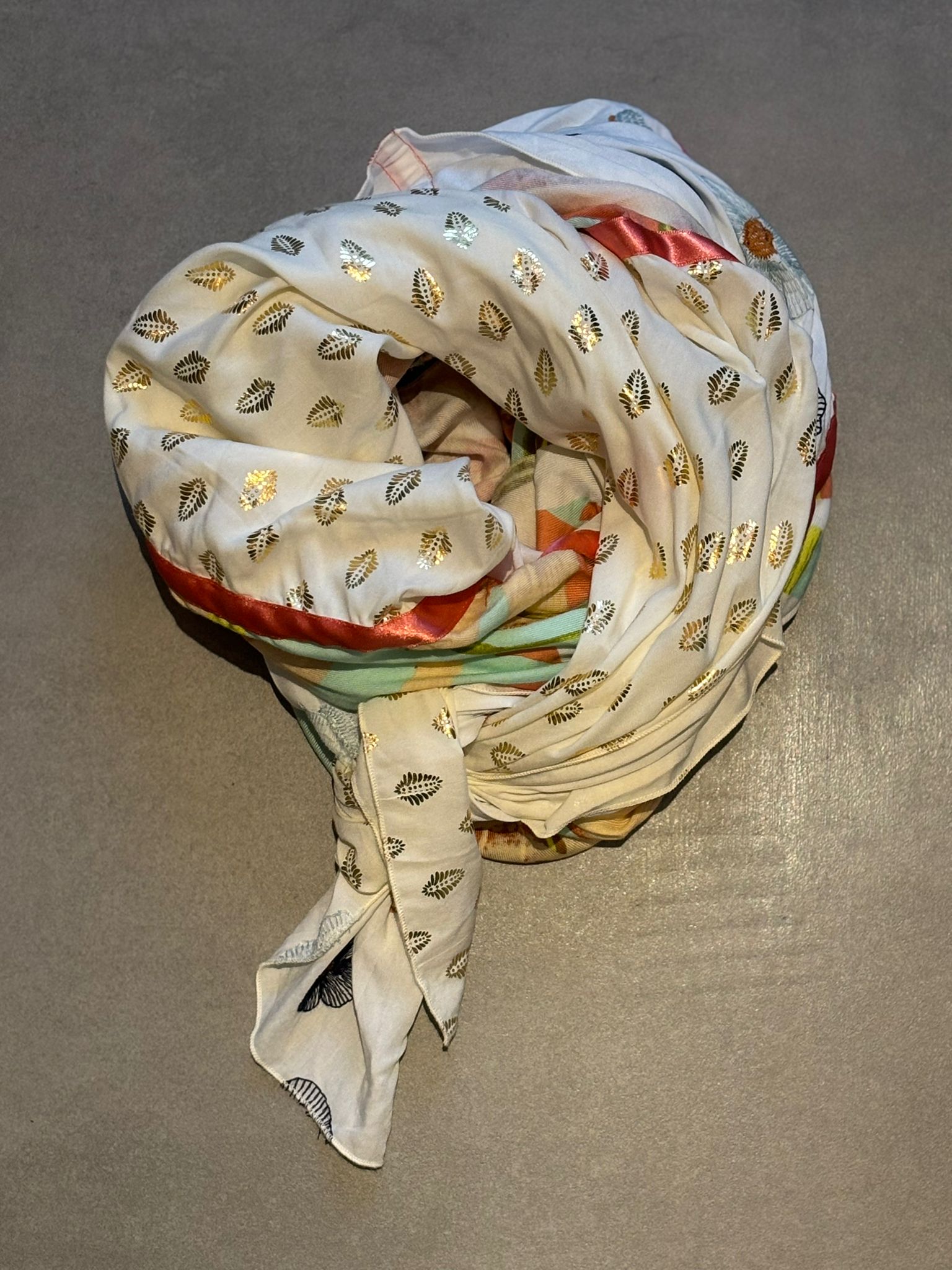 Foulards OEKO-TEX® - Feuilles d’Or