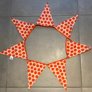 Banderoles OEKO-TEX® - Pois ensoleillés