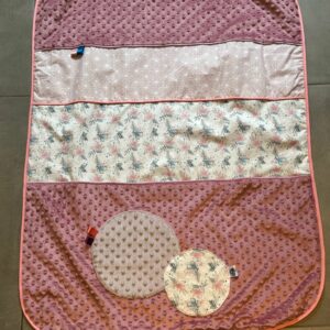 Couverture OEKO-TEX® - Fleurie Douceur