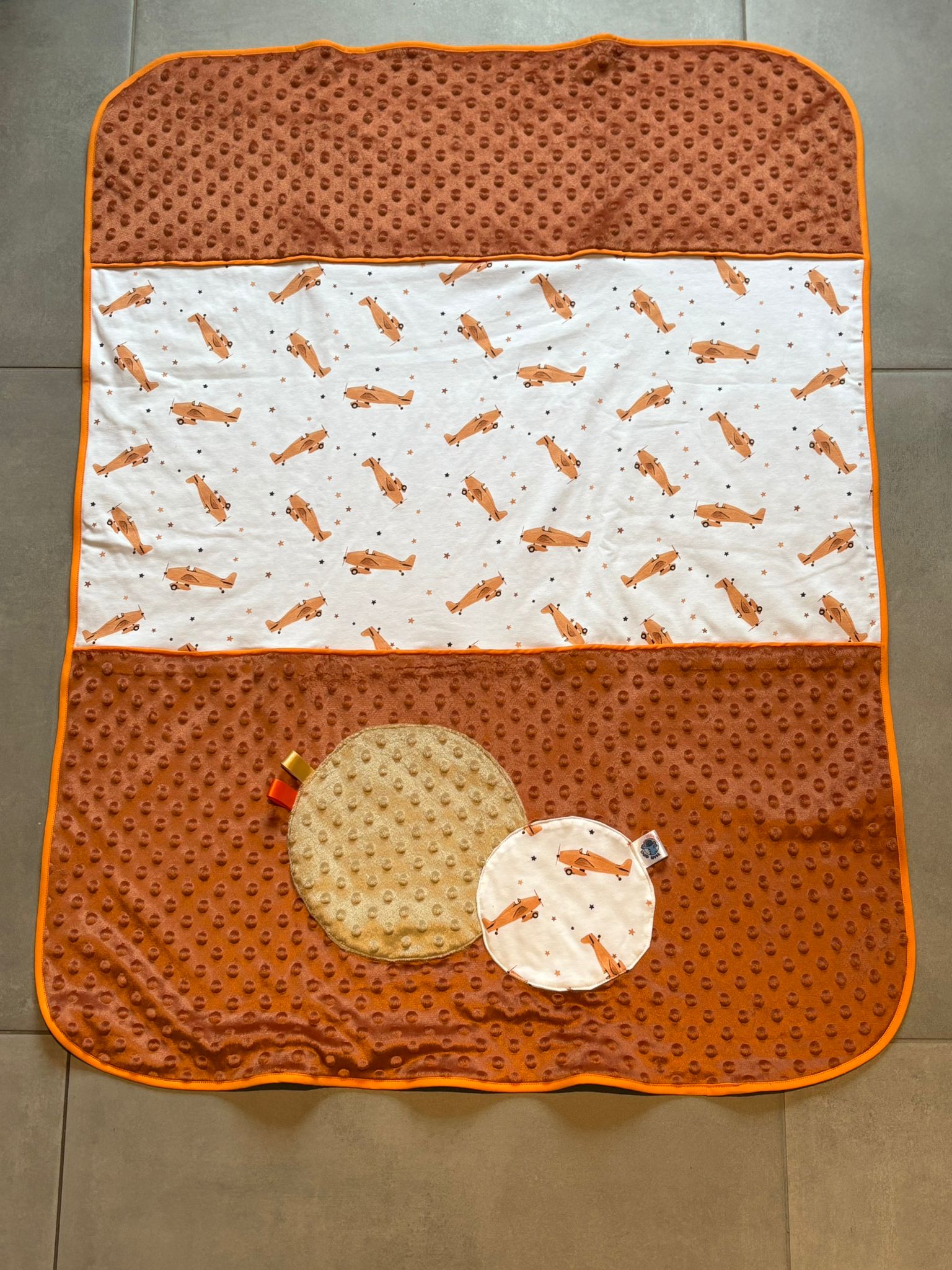 Couverture OEKO-TEX® - Bébé Minky