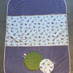 Couverture OEKO-TEX® - Danse des Papillons