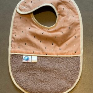 Bavoir OEKO-TEX® – Motif Pêche