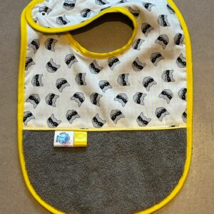 Bavoir OEKO-TEX® – Petits Chats Masqués