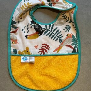 Bavoir OEKO-TEX® – Jungle Tropique