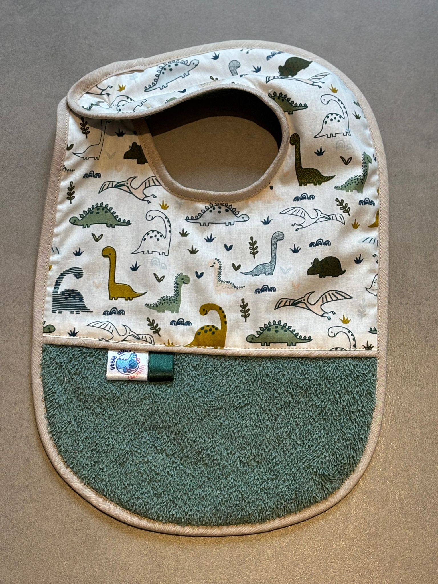 Bavoir OEKO-TEX® – Motif Ferme Nocturne