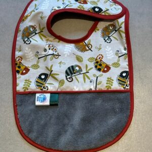 Bavoir OEKO-TEX® – Hérissons d’Automne