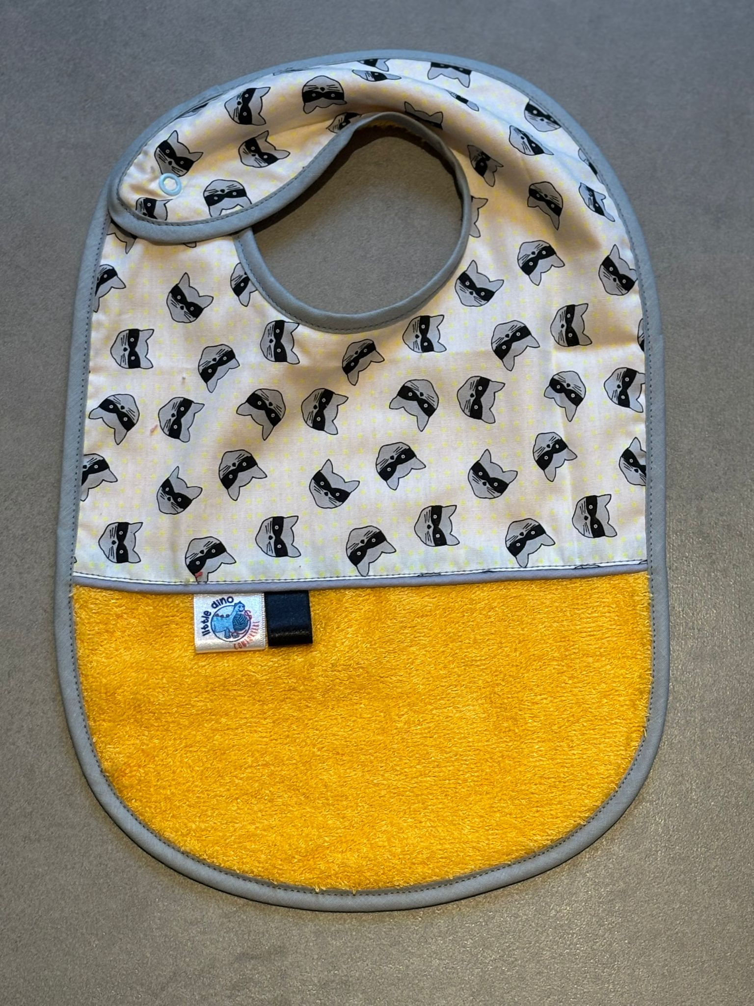 Bavoir OEKO-TEX® – Petits Ratons Masqués