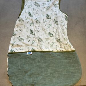 Gigoteuse été OEKO-TEX® - Feuillage Sage Verte