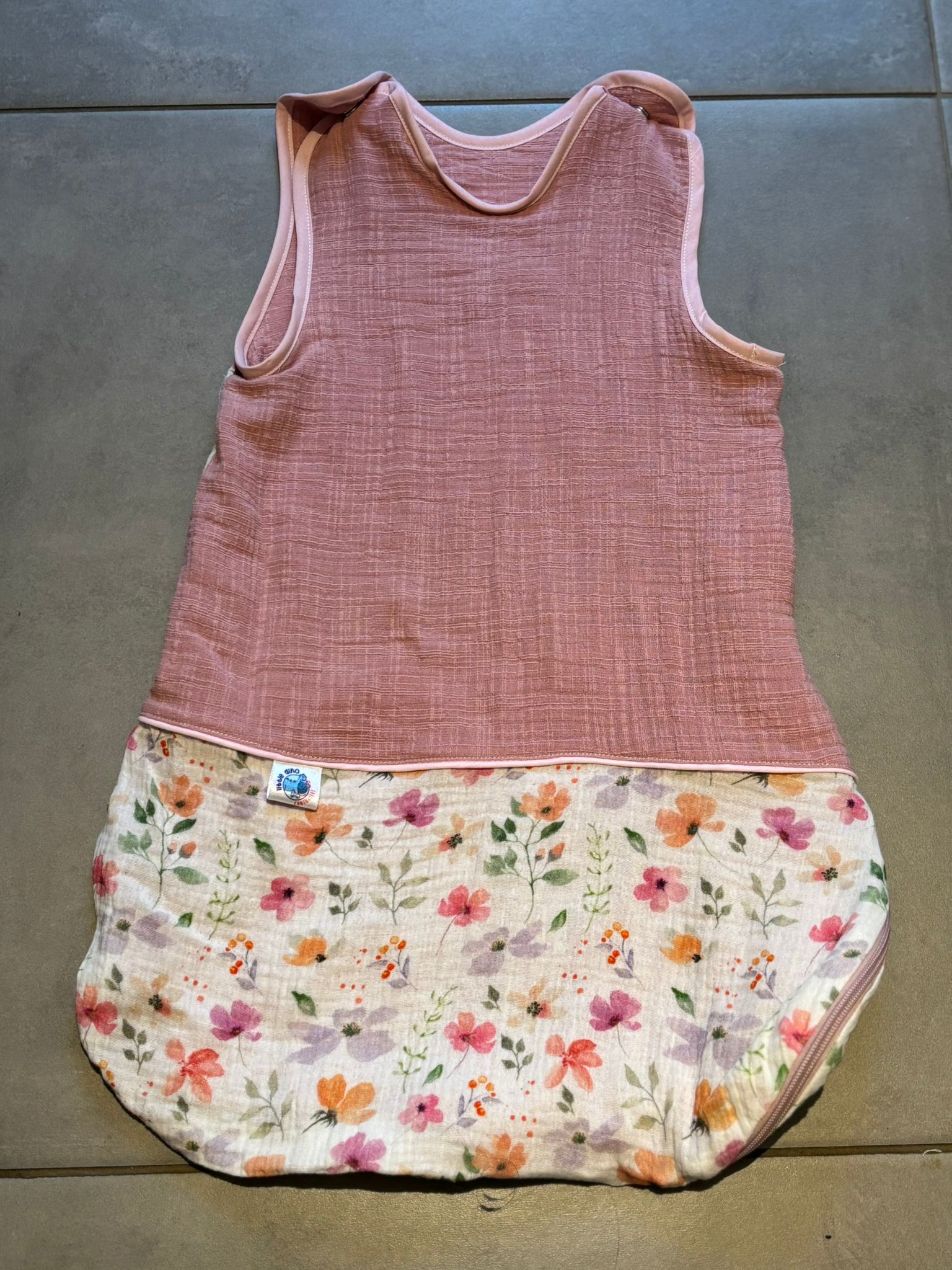 Gigoteuse été OEKO-TEX® - Bouquet Rosé